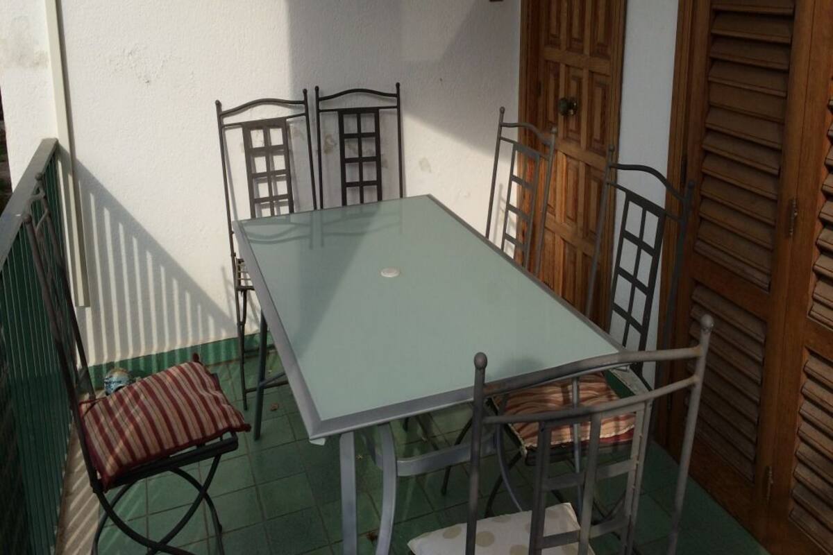 Chambre avec lits jumeaux | Terrasse/Patio