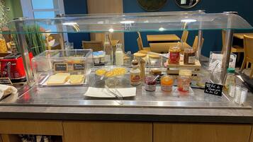 Daily buffet breakfast (EUR 13 per person)