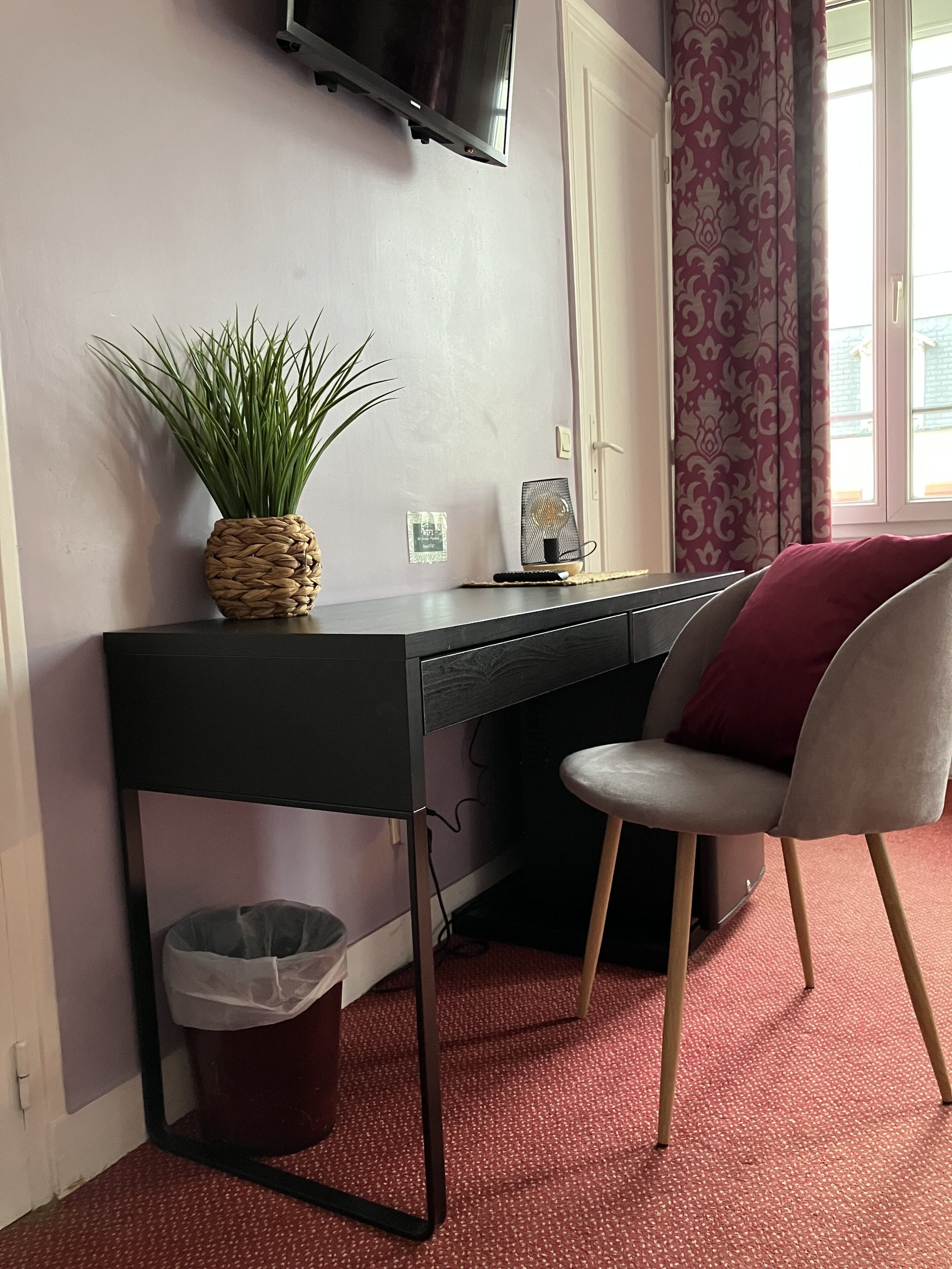 superior double room (triple) | individually decorated, individually furnished, desk, blackout curtains