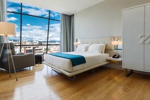 Habitación Deluxe, 1 cama de matrimonio, no fumadores | Sábanas de algodón egipcio, ropa de cama de alta calidad, caja fuerte