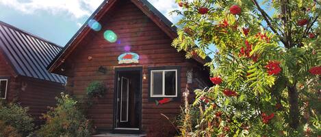 Majoituspaikan julkisivu