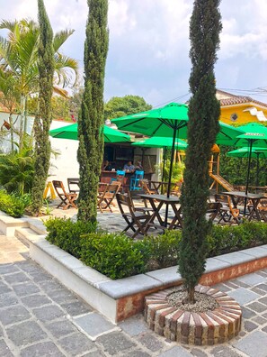 Coffee shop - Casa Mia Hotel (Antigua Guatemala)