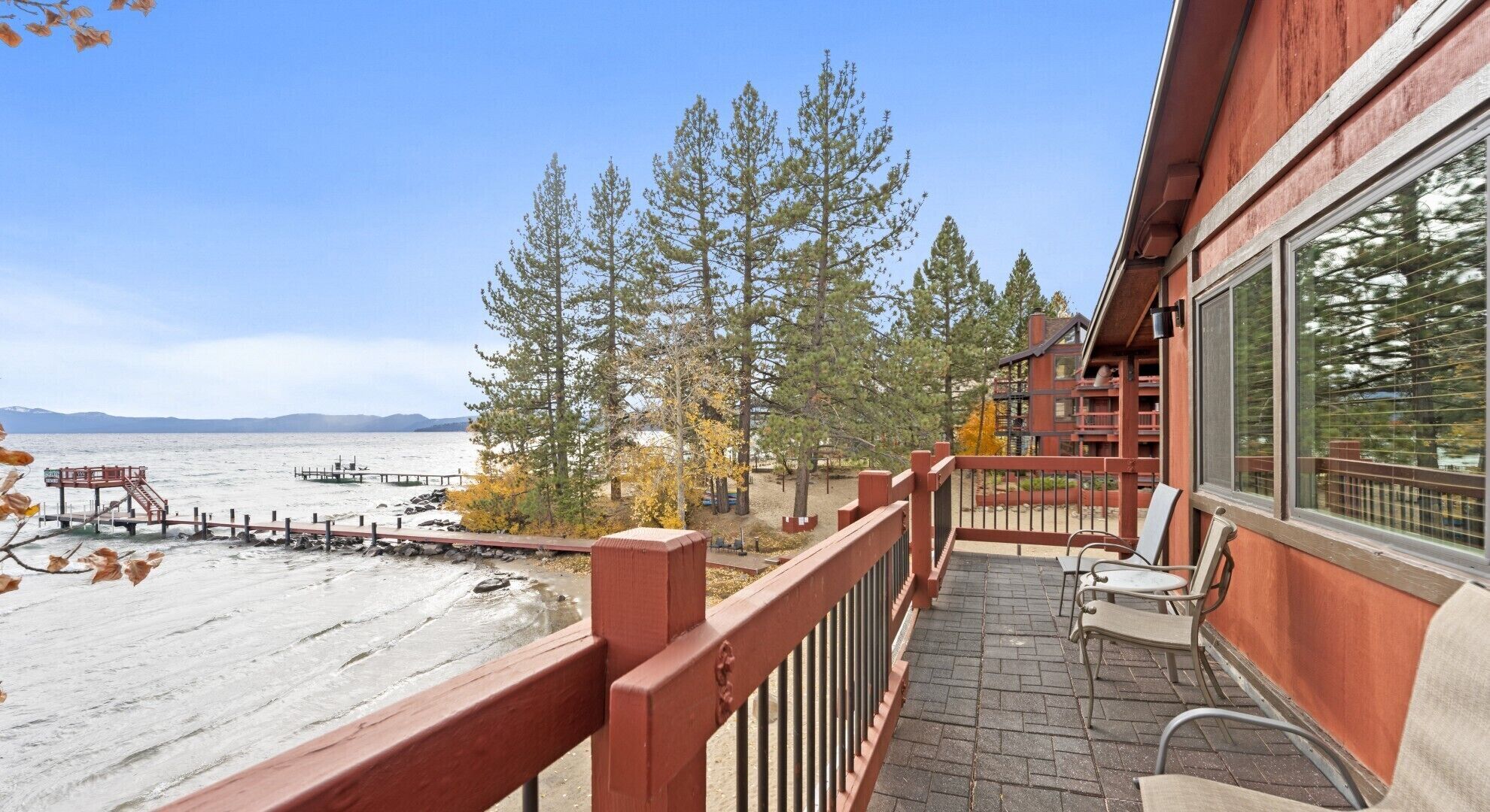 Lägenhet Standard - 2 sovrum - eldstad | Terrass/Patio