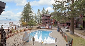 Seasonal outdoor pool