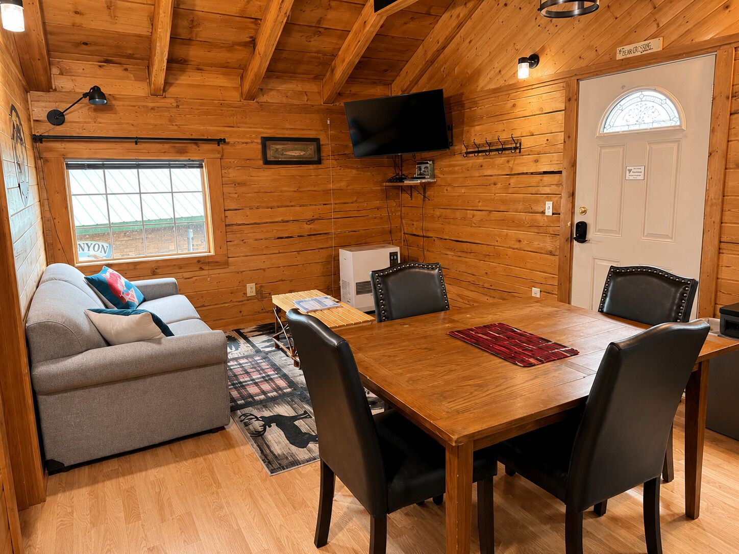 Cabane Familiale, 2 chambres | Coin séjour
