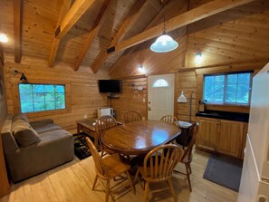Chalet rustique Prestige, 2 chambres | Accès au Wi-Fi (inclus), literie fournie