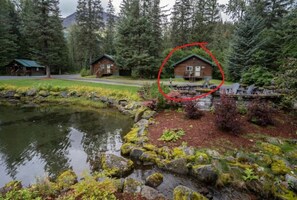 Chalet rustique Prestige, 2 chambres (Bears Den) | Accès au Wi-Fi (inclus), literie fournie