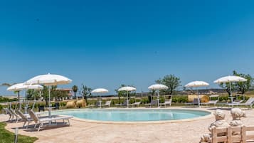 Seasonal outdoor pool