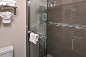 Bathroom shower - Tarzana Inn (Tarzana)