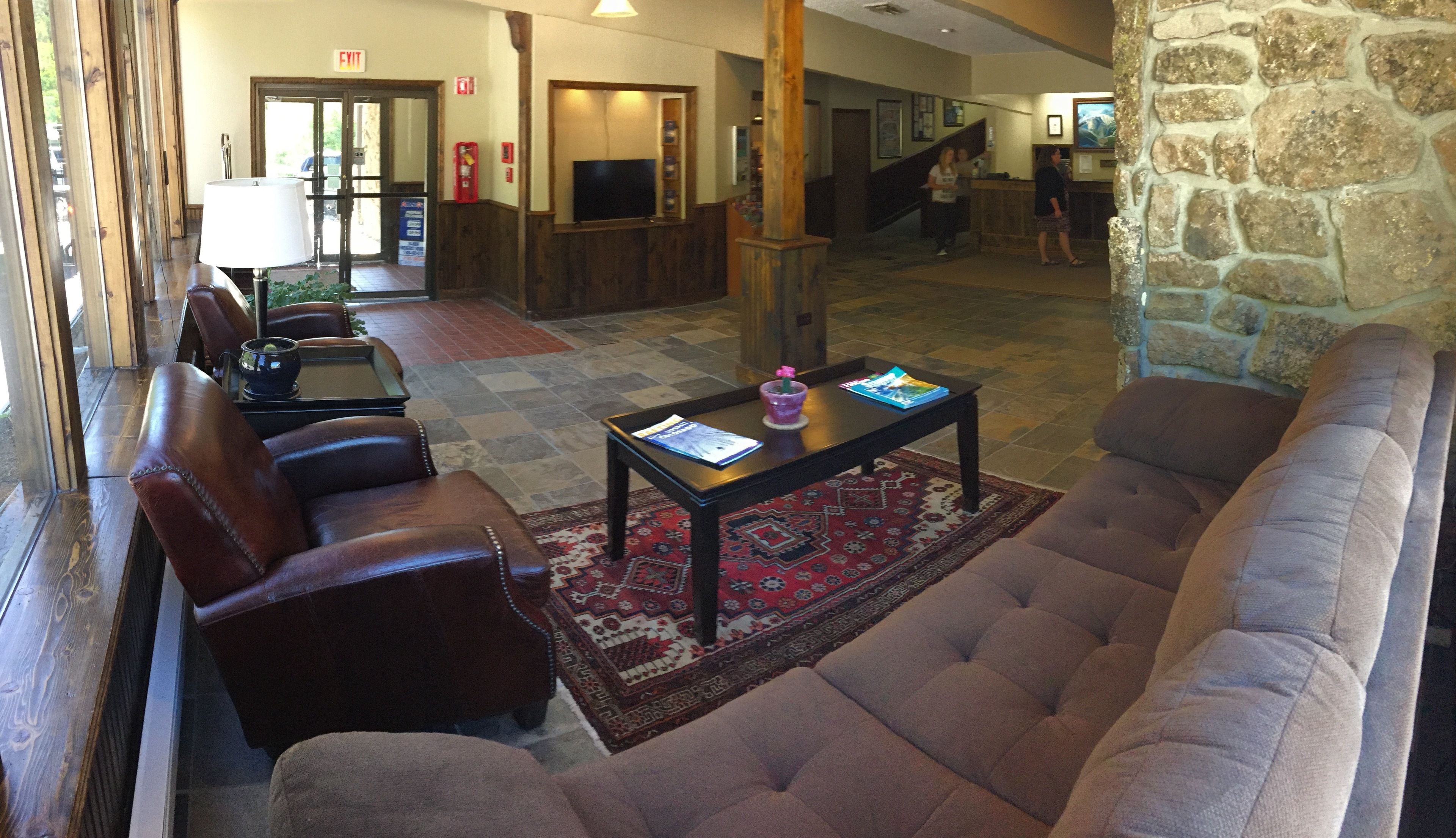 Mostrador para check-in y check-out