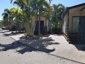 Superior Suite, 1 Bedroom, Non Smoking, Kitchen (Superior Villa Twin) | Balcony view