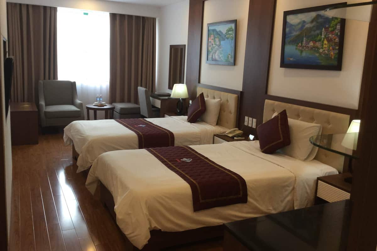 Minibar, desk, blackout curtains, free WiFi