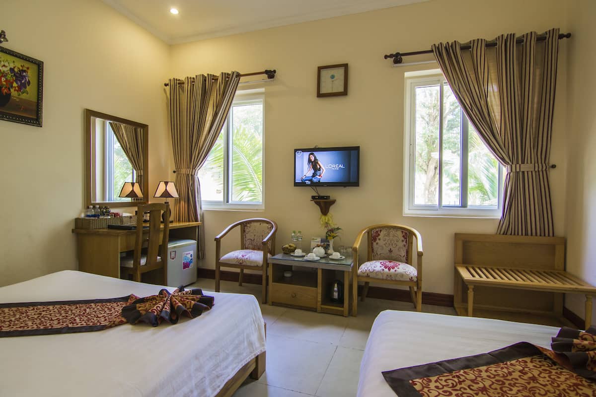 Bungalow Deluxe Triple Room | View from room