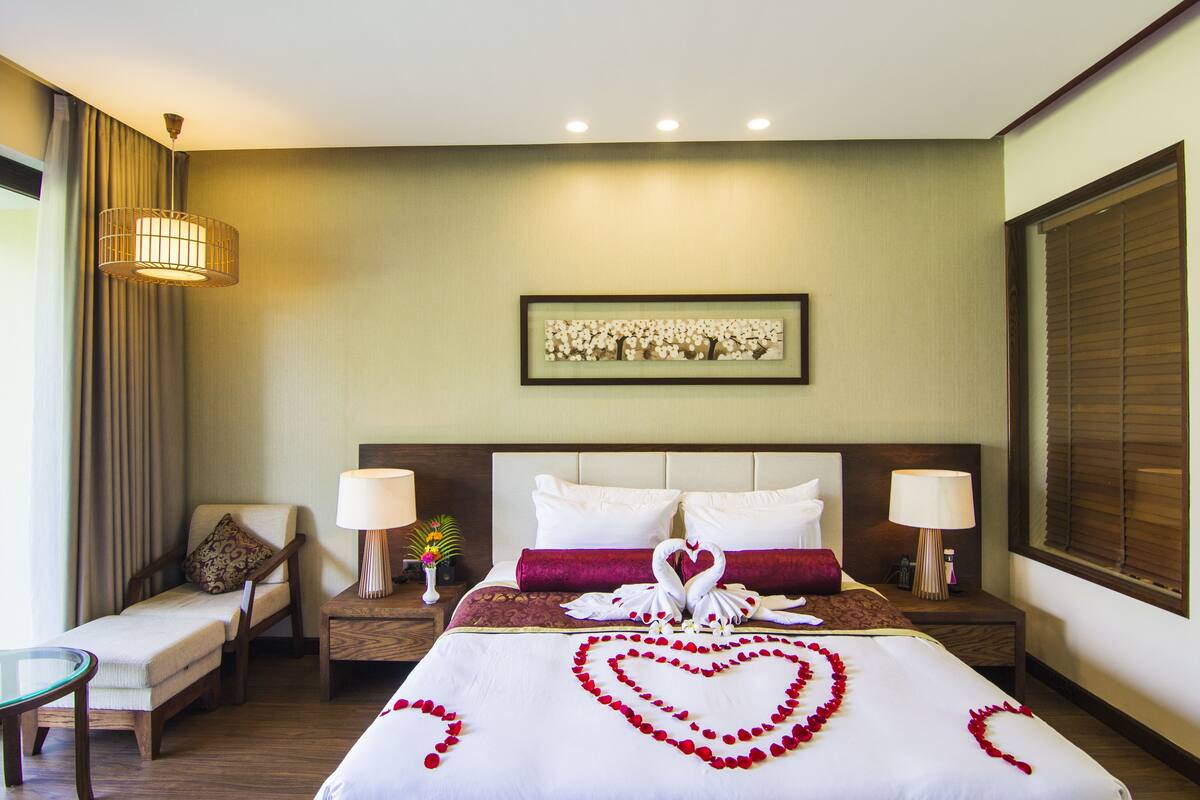 Beach Front Villa Suite Double | Minibar, in-room safe, desk, blackout curtains