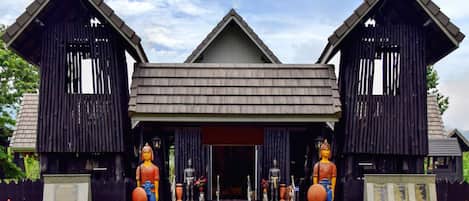 Entrada de la propiedad