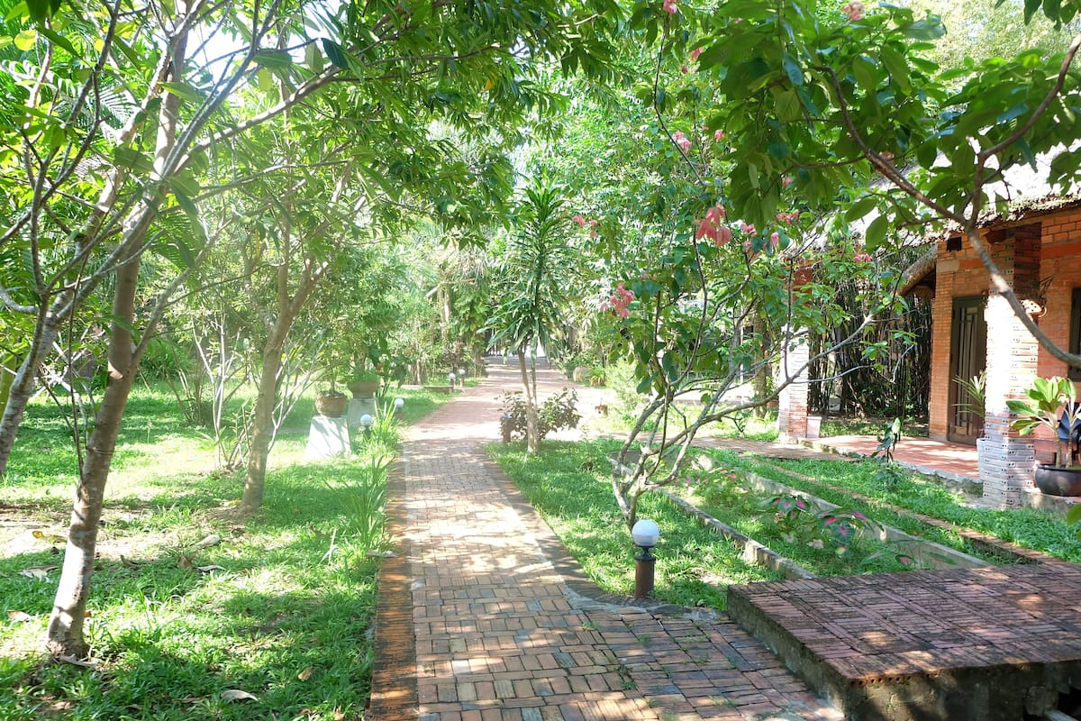 Chambre Double Standard, vue jardin | Vue sur le jardin