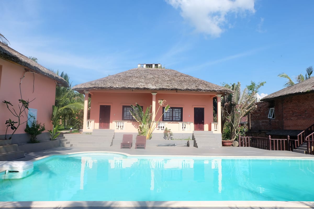 Bungalow Deluxe, vue mer, en bord de piscine | Vue sur la plage/l’océan
