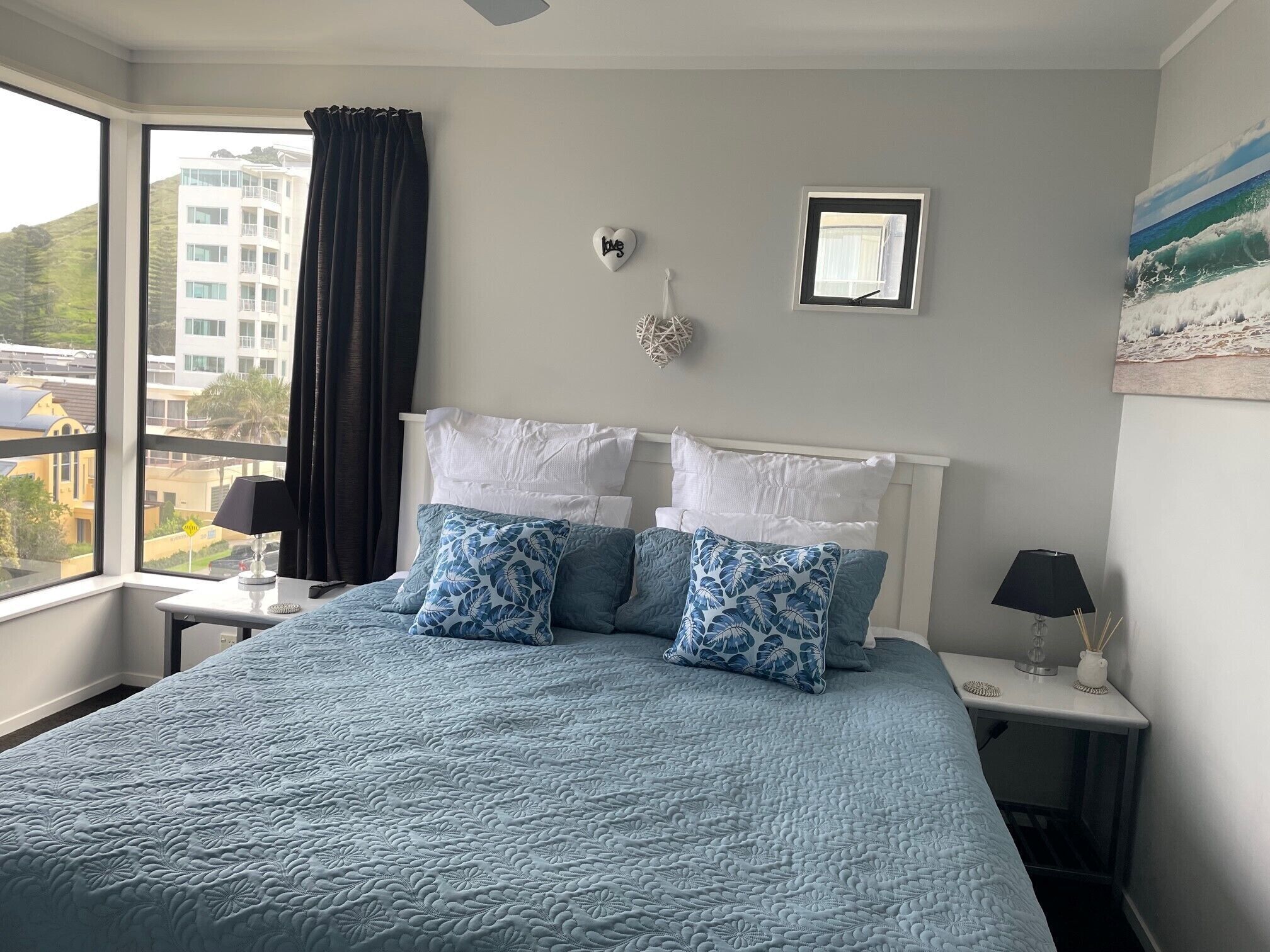 Premium bedding, individually decorated, individually furnished