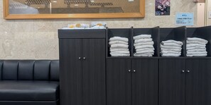 Desk, laptop workspace, free WiFi, bed sheets