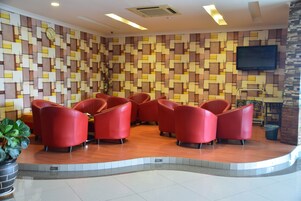 Sala de estar en el lobby