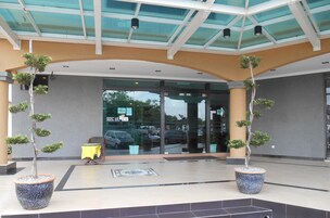 Entrada de la propiedad