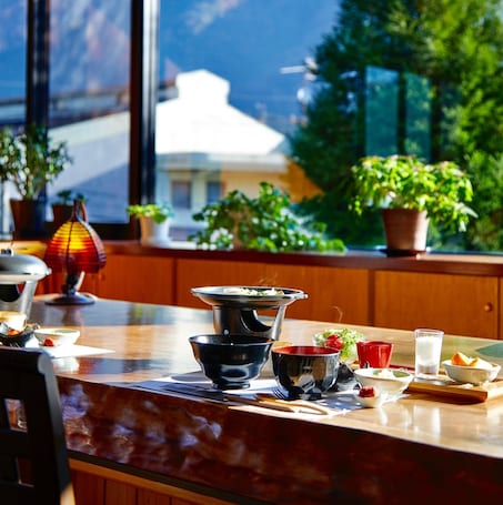 Dining. Yufuin Onsen Yufuin Yawaragi no Sato Yadoya