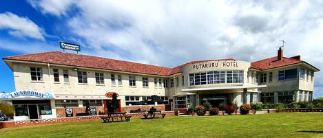 Façade de l’hébergement