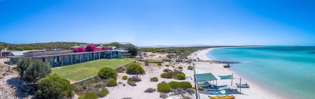 Aerial view. Dirk Hartog Island Eco Lodge