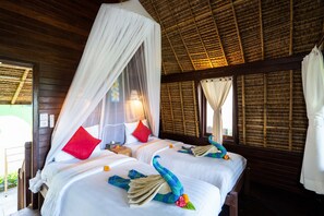 Kubu Twin Room - Dream Beach Kubu & Spa by ABM (Lembongan Island)