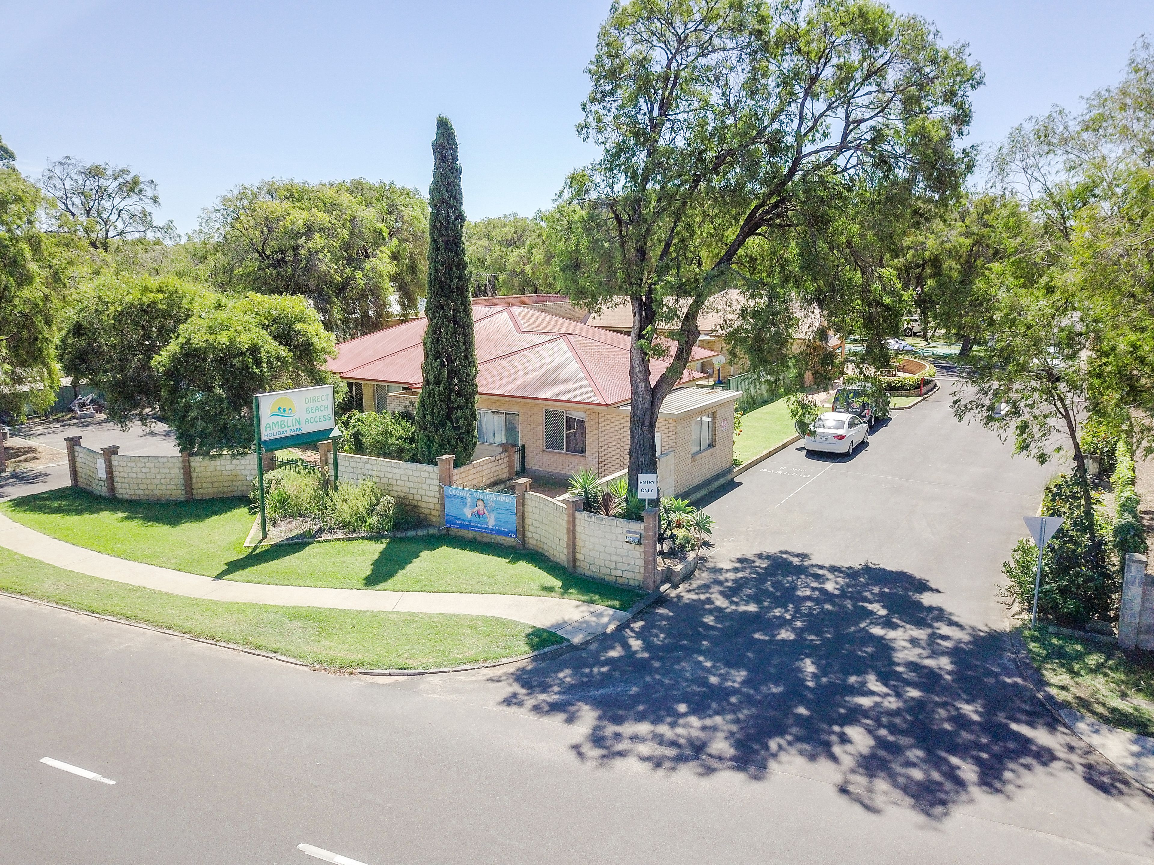 Fassade der Unterkunft