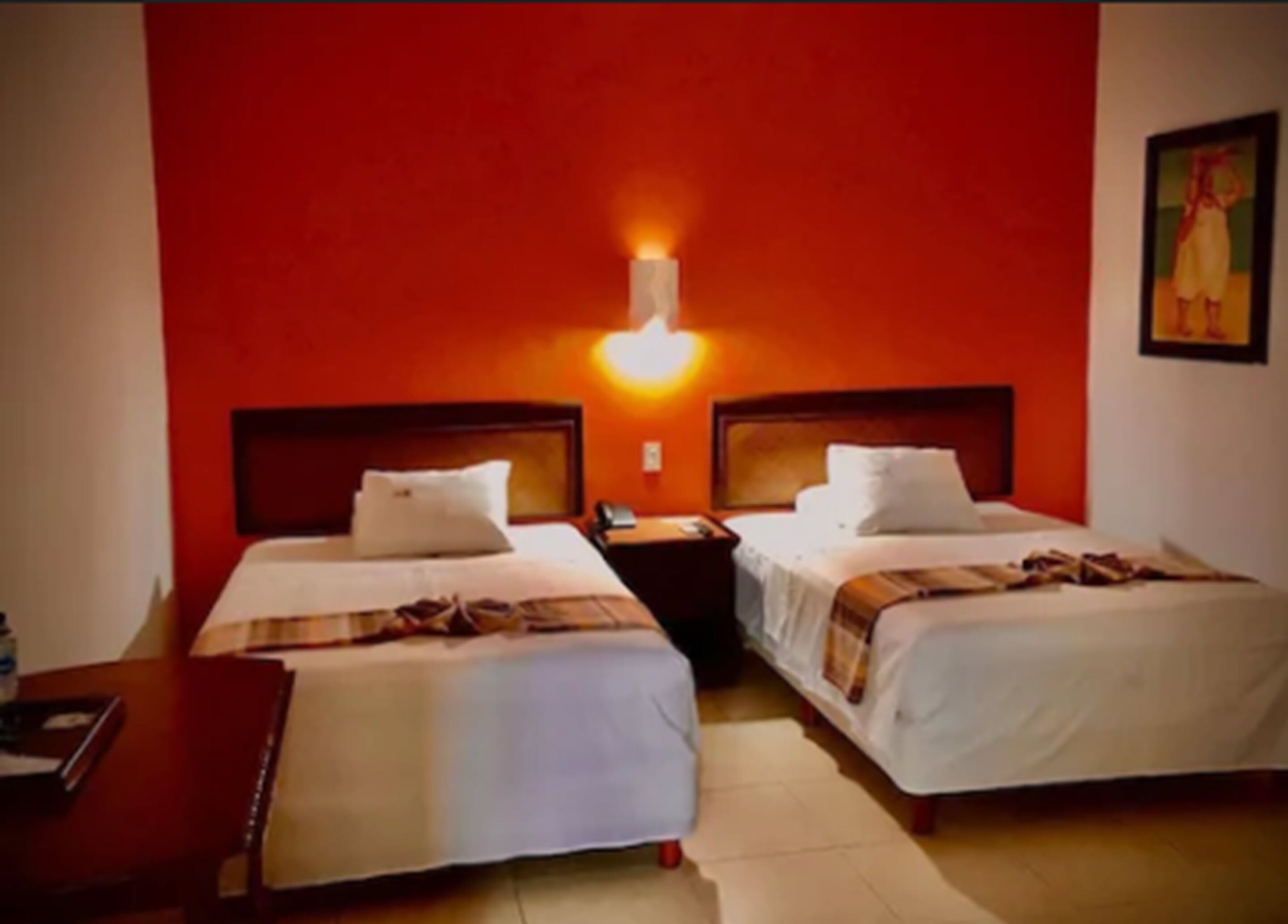 Premium bedding, down comforters, desk, laptop workspace