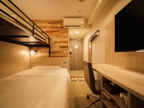 [Non-Smoking] Super Room | Desk, blackout curtains, soundproofing, free WiFi - Super Hotel Shinagawa Aomonoyokocho (Tokyo)
