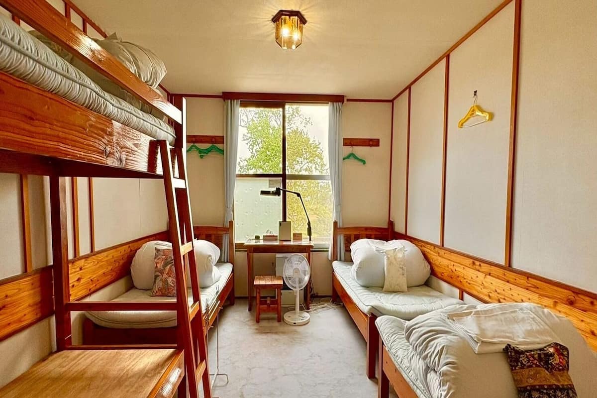 Dormitory Room, Men Only | Desk, WiFi (free), bed sheets