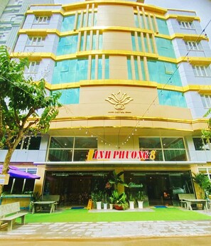 Façade de l’hébergement