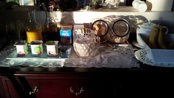 Gratis kontinental morgenmad hver dag