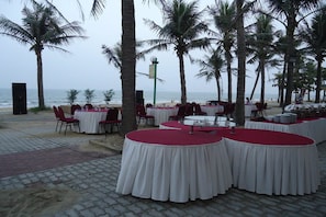 Espace banquet en plein air