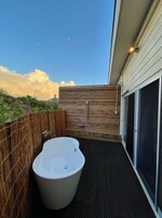 Quarto família, para não fumantes, banheiro privativo (Japanese style, Openbath) | Banheiro | Produtos de toalete grátis, secador de cabelo, chinelos 