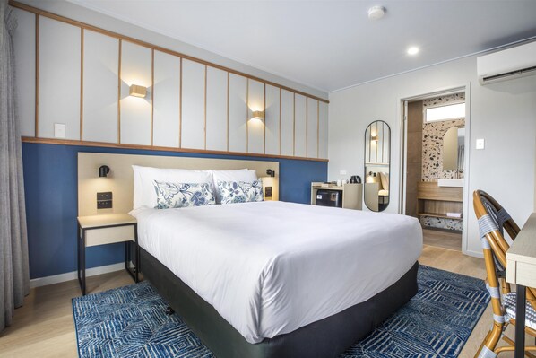 Studio Queen | 1 Schlafzimmer, Bügeleisen/Bügelbrett, kostenloses WLAN, Bettwäsche