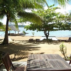 On the beach, snorkelling, kayaking