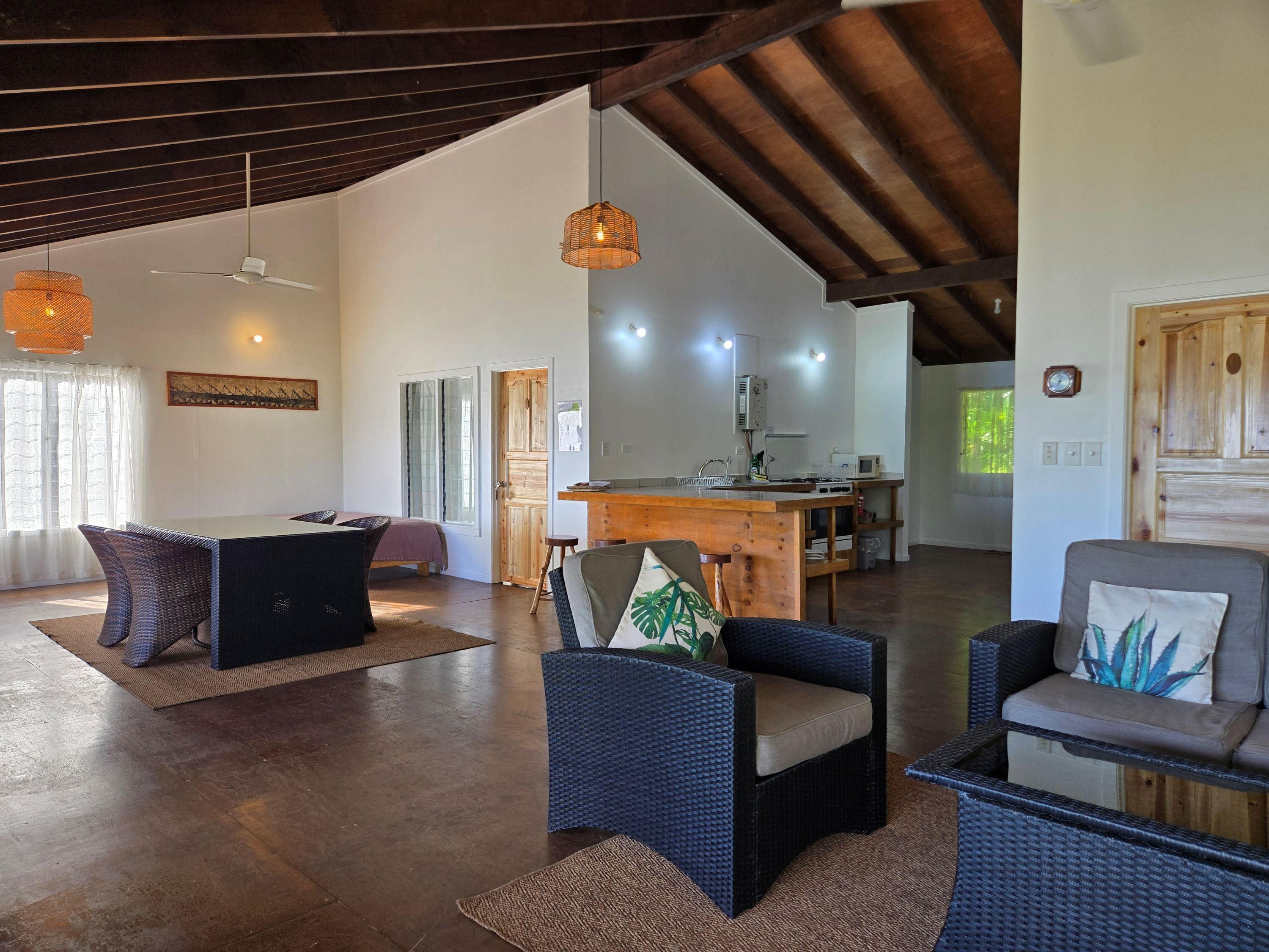 ハウス 2 ベッドルーム | 専用キッチン | 冷蔵庫、電子レンジ、コンロ、コーヒー / ティーメーカー