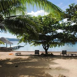 On the beach, snorkelling, kayaking