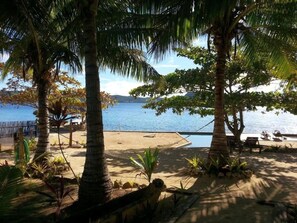 On the beach, snorkelling, kayaking
