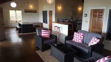 Two Bedroom House | Private kitchen | Fridge, microwave, stovetop, coffee/tea maker
