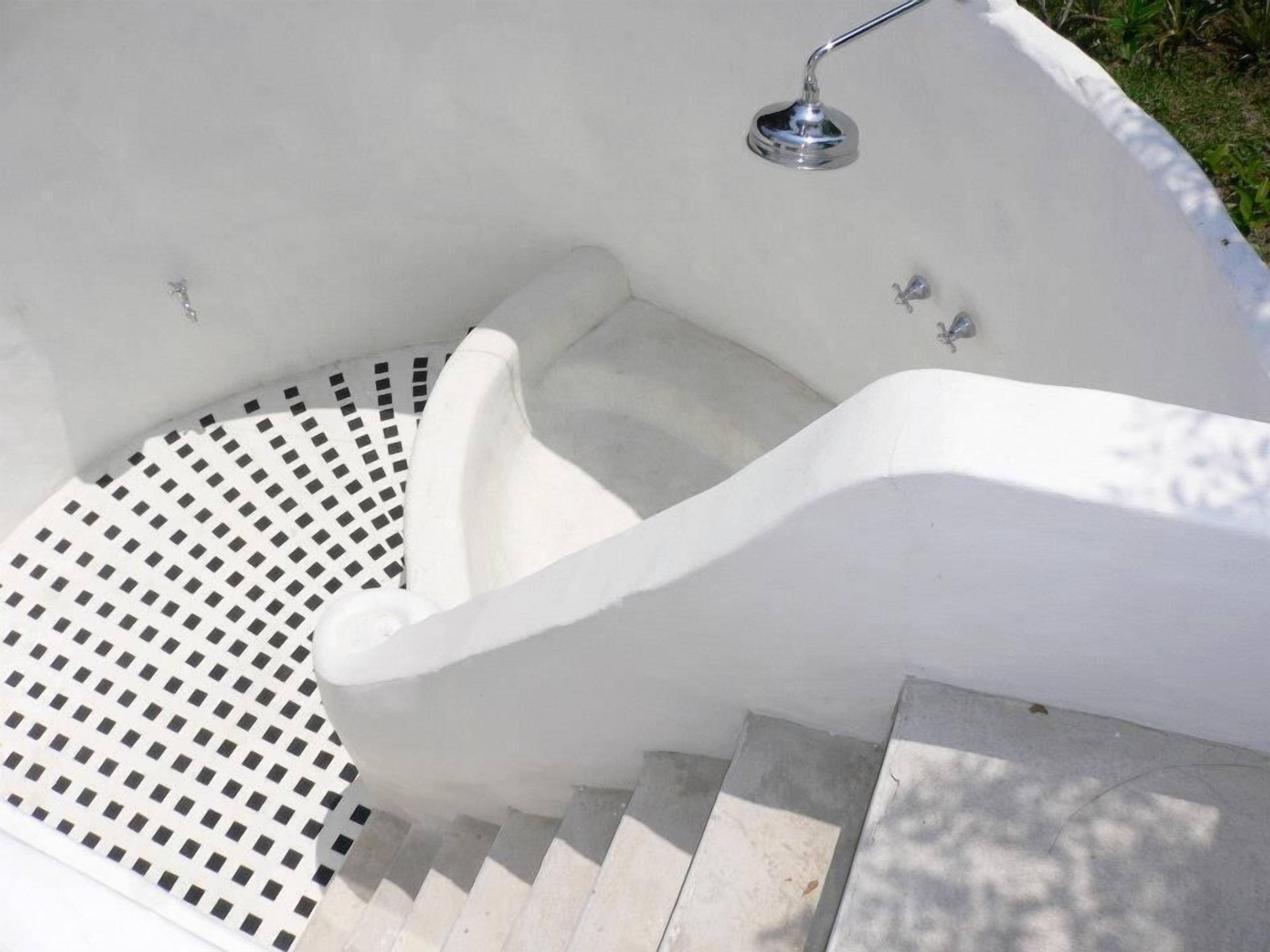 Sea View Villa | Kamar mandi | Shower, perlengkapan mandi gratis, pengering rambut, dan handuk