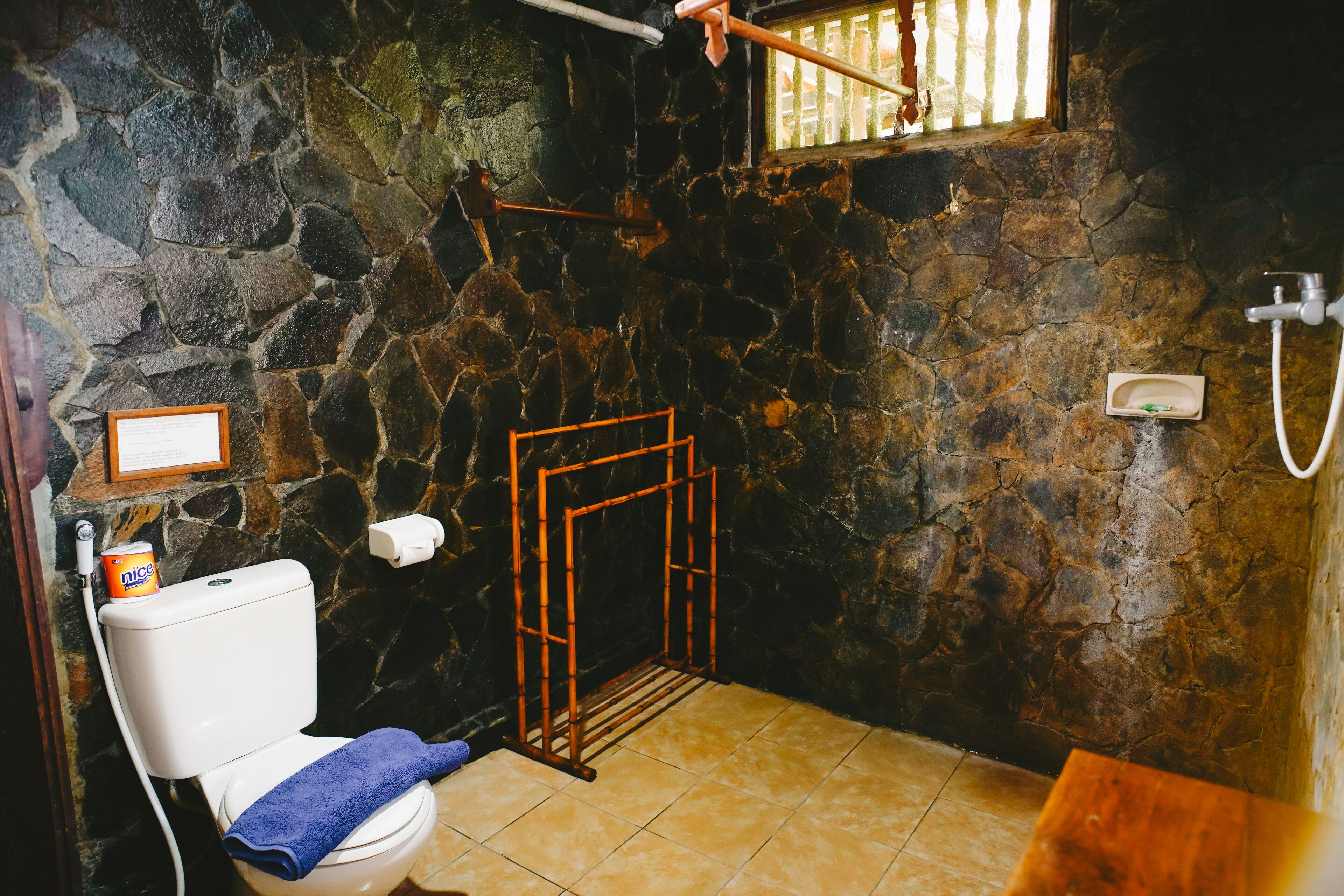 deluxe double room | bathroom | shower, free toiletries, towels, soap