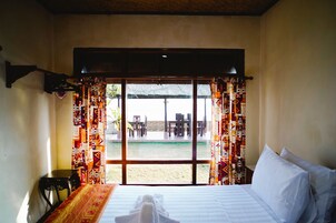 华丽双人房 | 免费 WiFi、床单