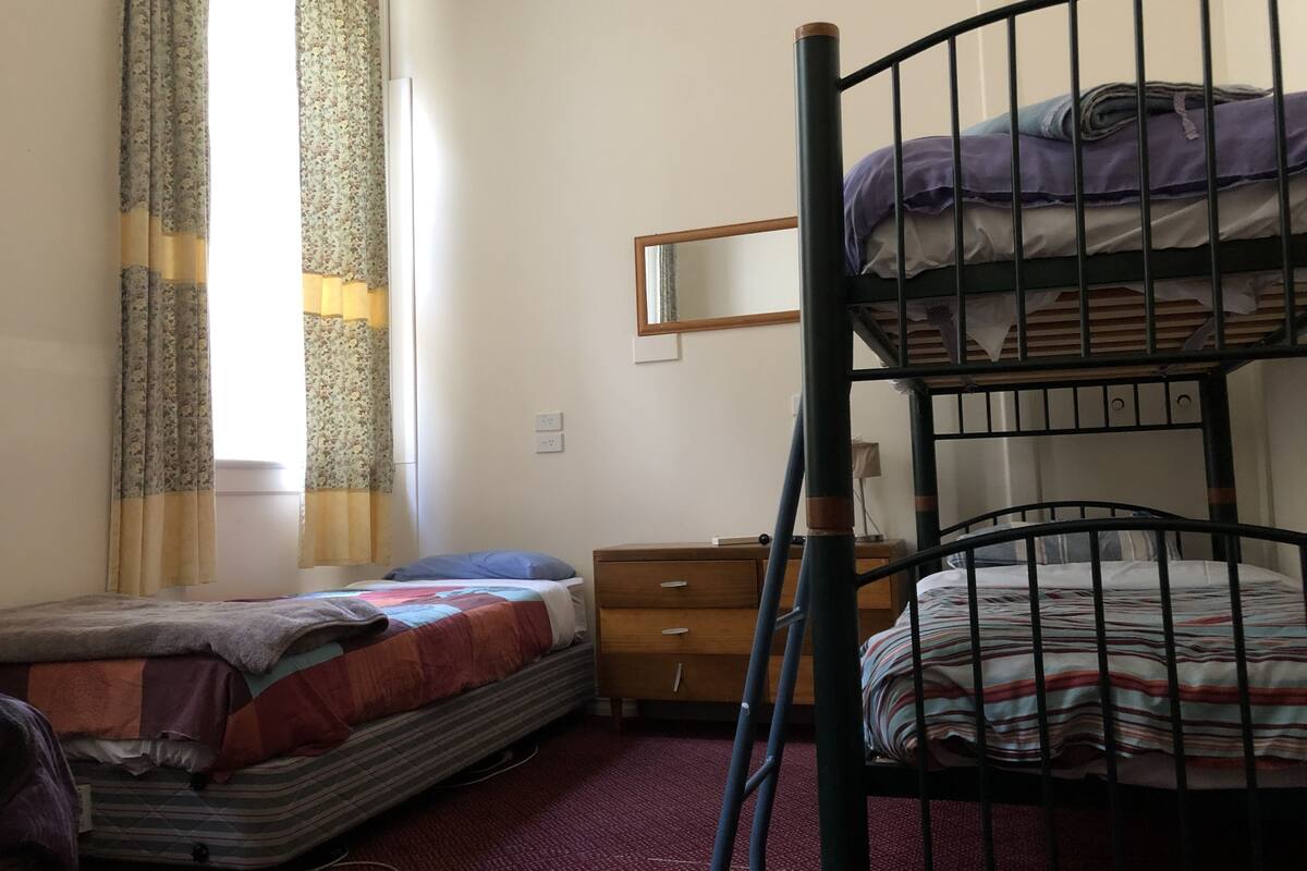 Triple Room, Shared Bathroom | WiFi (free), bed sheets