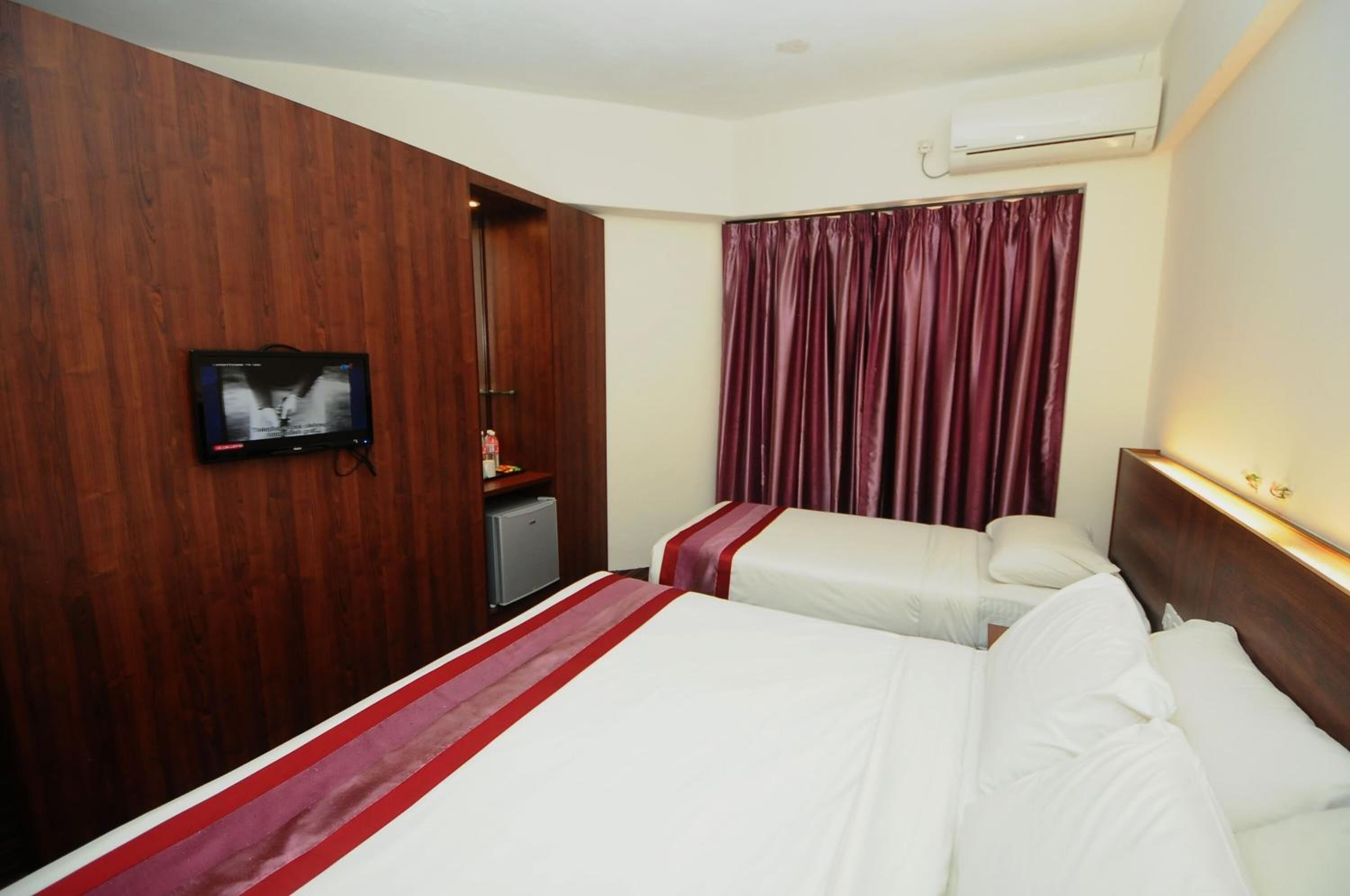 minibar, blackout curtains, iron/ironing board, free wifi