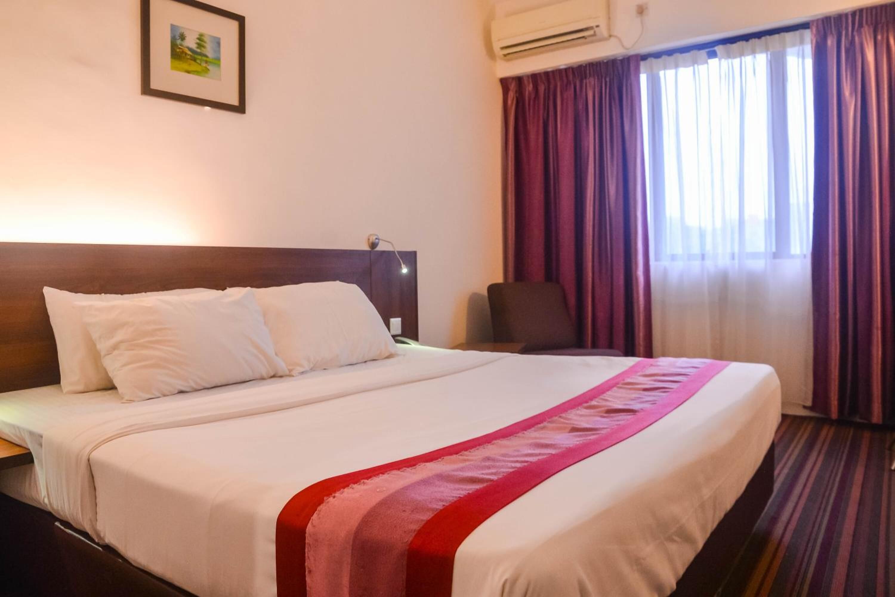 minibar, blackout curtains, iron/ironing board, free wifi