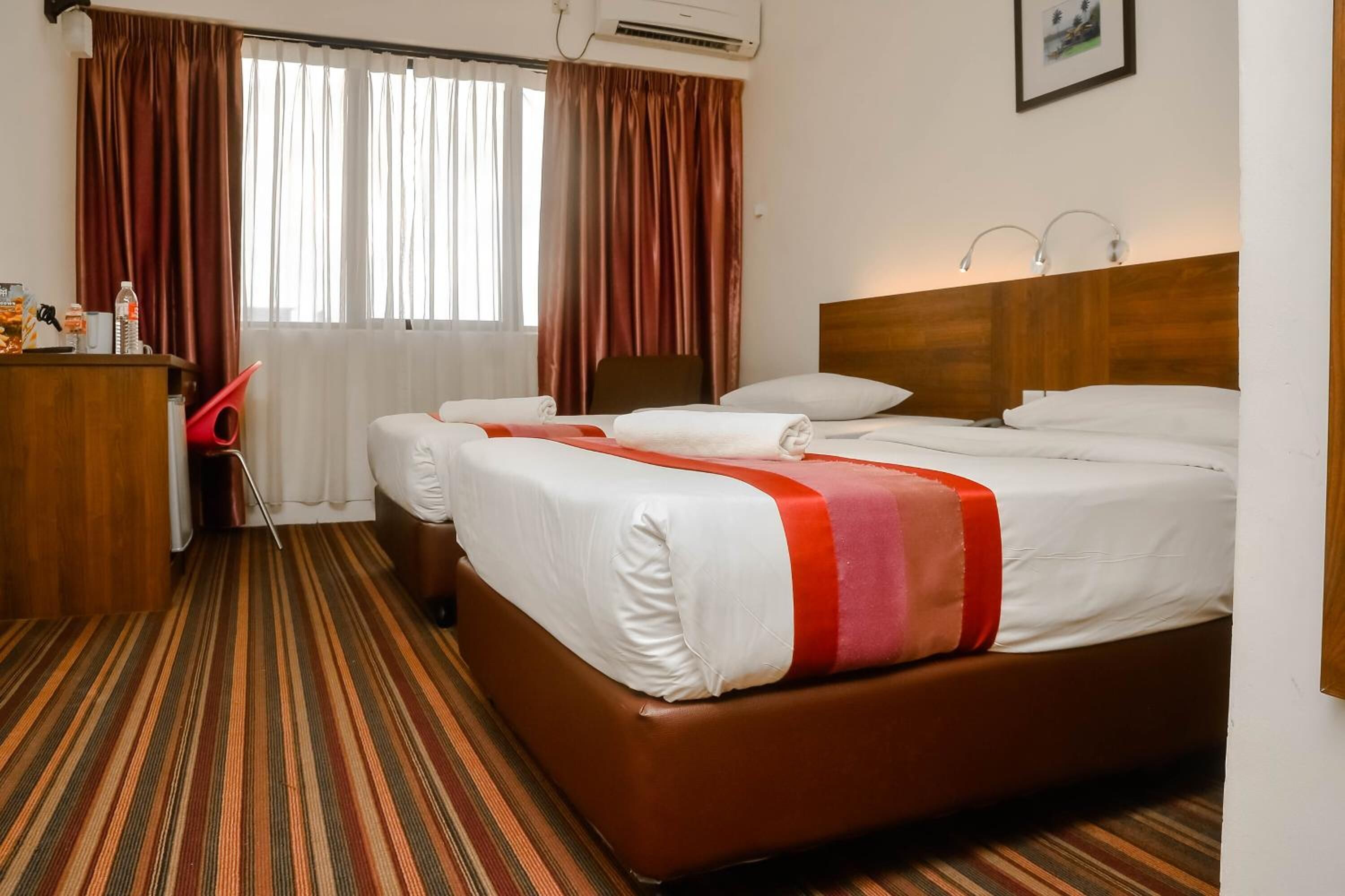 minibar, blackout curtains, iron/ironing board, free wifi